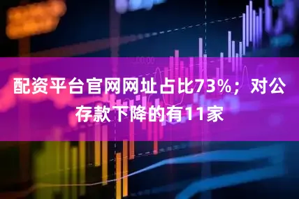 配资平台官网网址占比73%；对公存款下降的有11家